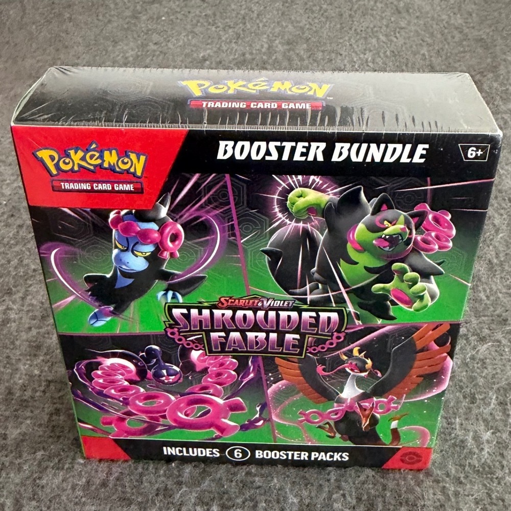 Pokemon TCG Scarlet & Violet Shrouded Fable Booster Bundle 6 Packs Sealed